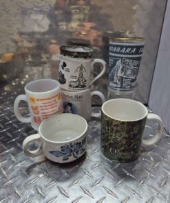 Cups and glass lot