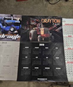 Qty 3 assorted wall calenders