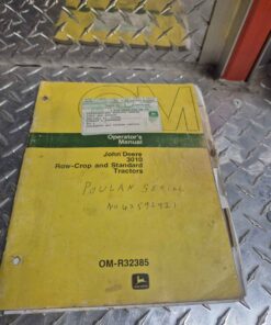 John deere 3010 operator's manual