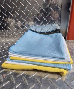 6 glass cleaning microfiber cloths