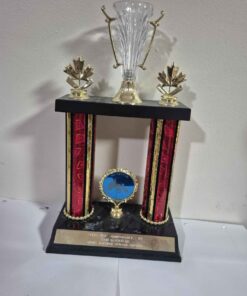Tractor pulling trophy 2003 21rst anniversary