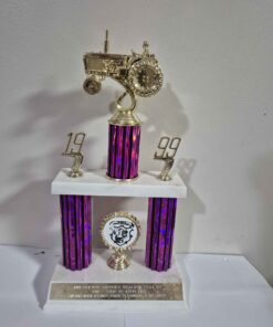 1999 tractor pulling trophy