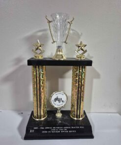 Tractor pulling trophy 2005 23rd anniversary