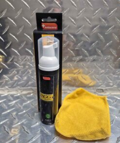 Foaming cleaner and microfiber wipe set