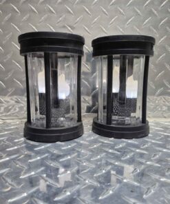 Triple candle round solar