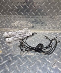7 white tarp straps and more