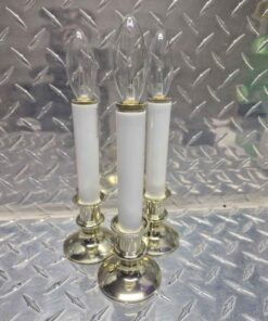 Qty 3 battery powered candles