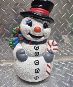 Chubby snow man