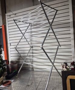 Folding collapsible clothes dryer
