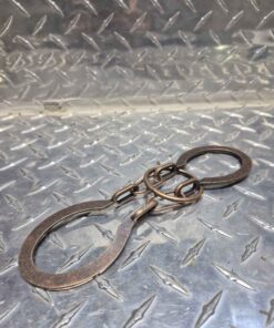 Get the ring out of the horseshoe brain teaser game