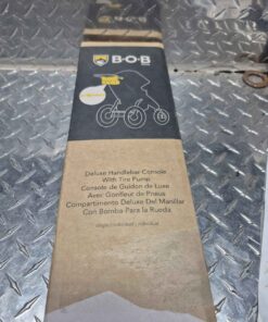 BOB deluxe handlebar console with air pump
