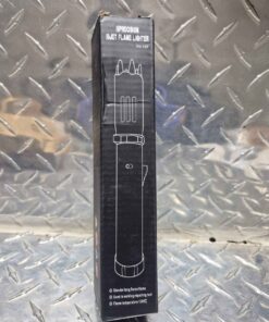 Precision jet flame lighter