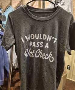 VET CHECK T-SHIRT (GREY)