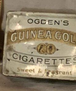 Ogden’s Guinea Gold tin cigarette box - vintage collectible