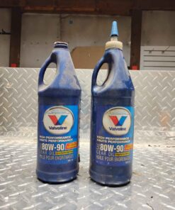 Qty 2 partial 80W90 oil
