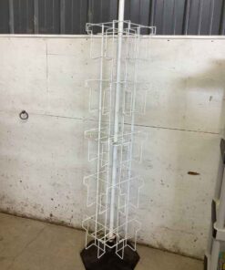 Spinning Magazine Display 6’ high
