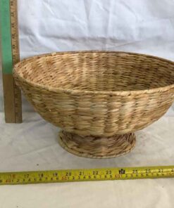 Weaved Footed Basket