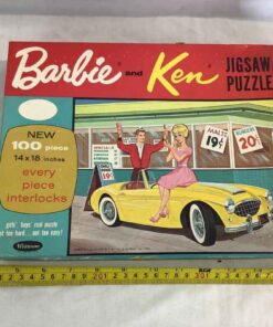 1963 Barbie and Ken Puzzle