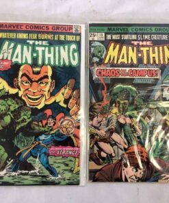 Marvel Comics The Man-Thing #4 & 18