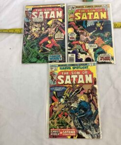 Marvel Comics - The Son of Satan #2, 4, & 22