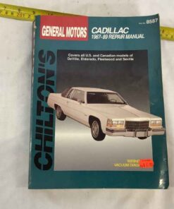 1994 a Hilton General Motors Cadillac Repair Manual