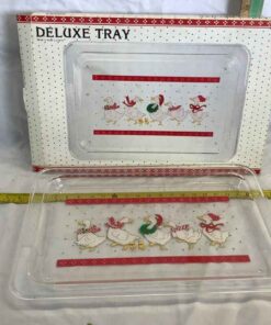 Christmas Goose Serving Tray