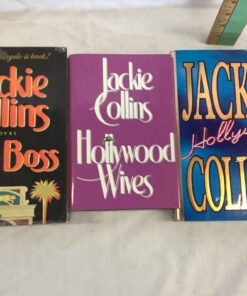 Jackie Collins’s Hard Covered Books (3)