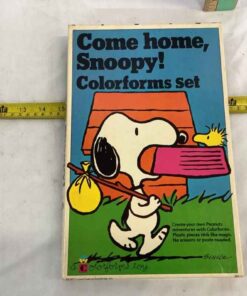 1972 Snoopy Colorforms Set