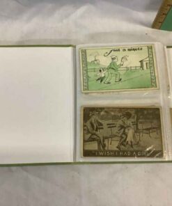 Album of 100 Vintage Comic Post Cards