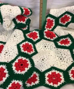 Handcrafted Granny Square Tree Skirt