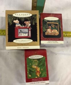 Hallmark Keepsake Ornaments - Animals (3)