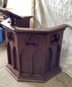 Antique Wooden Pulpit