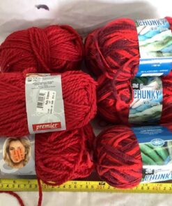 Miscellaneous Red Yarn (8)