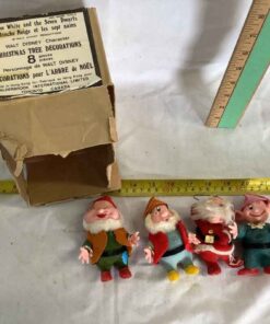 Walt Disney Snow White Dwarves Ornaments