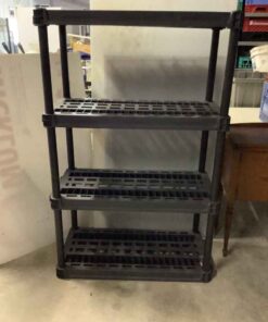 Plastic Shelving 36” x 18” x 56”