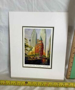 Unframed Art “View of Flat Iron Building” by John Pryce