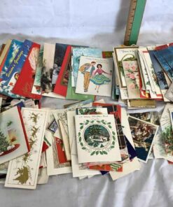 Box of Vintage Greeting Cards