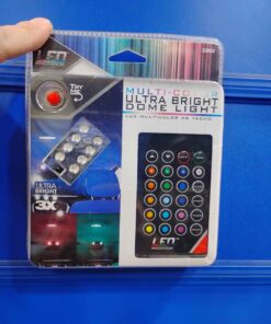 Multi color multifunction LED dome light
