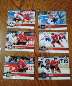 6 team Canada hockey cards