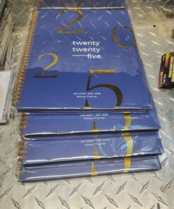 4 blue 2025 planners