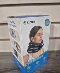 Inflatable neck stretcher
