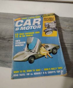 Vintage car and motor magazine