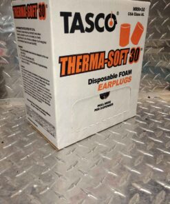 Tasco package of 100 pair corded earplugs