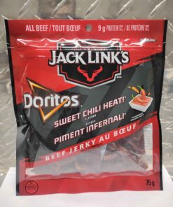 Jack Link's Doritos sweet chili heat beef jerky