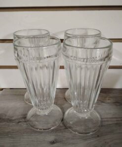 Set of 4 sherbet glasses
