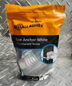 Gallagher White gate anchor