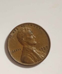 1959D Lincoln penny
