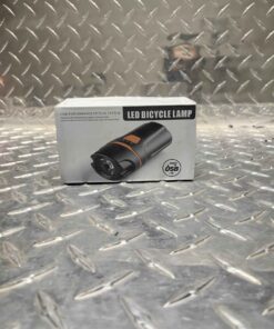 Rechargeable LED bicycle light