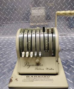 Vintage paymaster