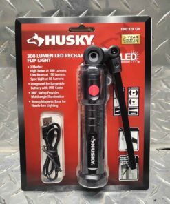 Husky folding rechargeable magnetic base work light